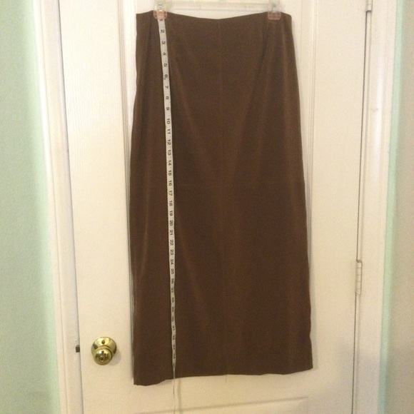 Women’s Bagatelle Brown size 10 Suede look 36 inches long - Picture 2 of 9